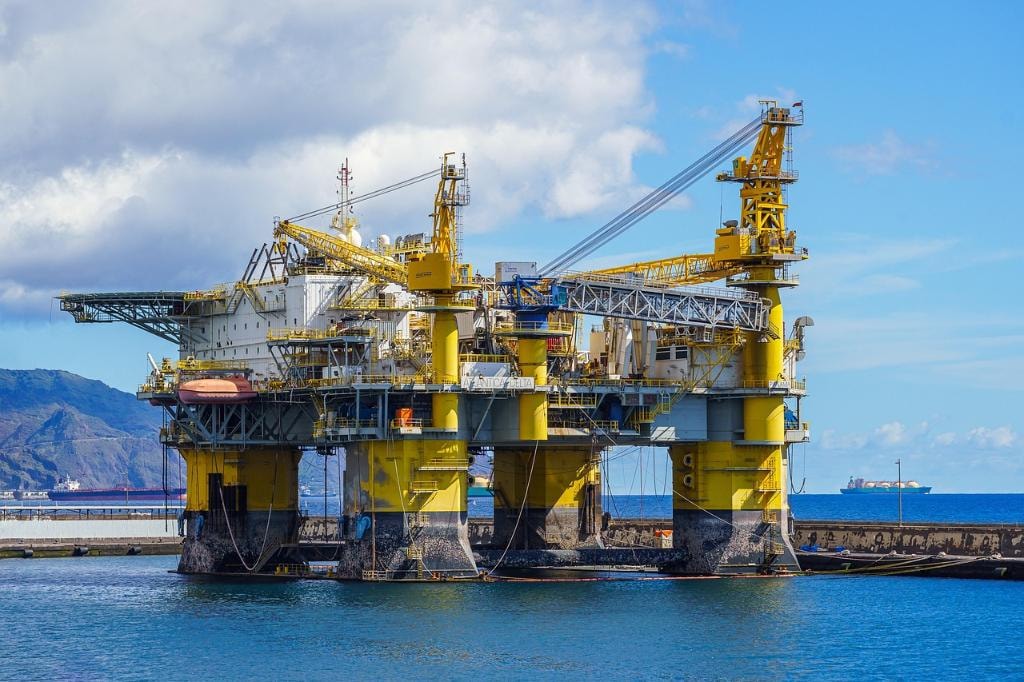 Offshore industrial platform – SAPPCORP process and pipeline operations